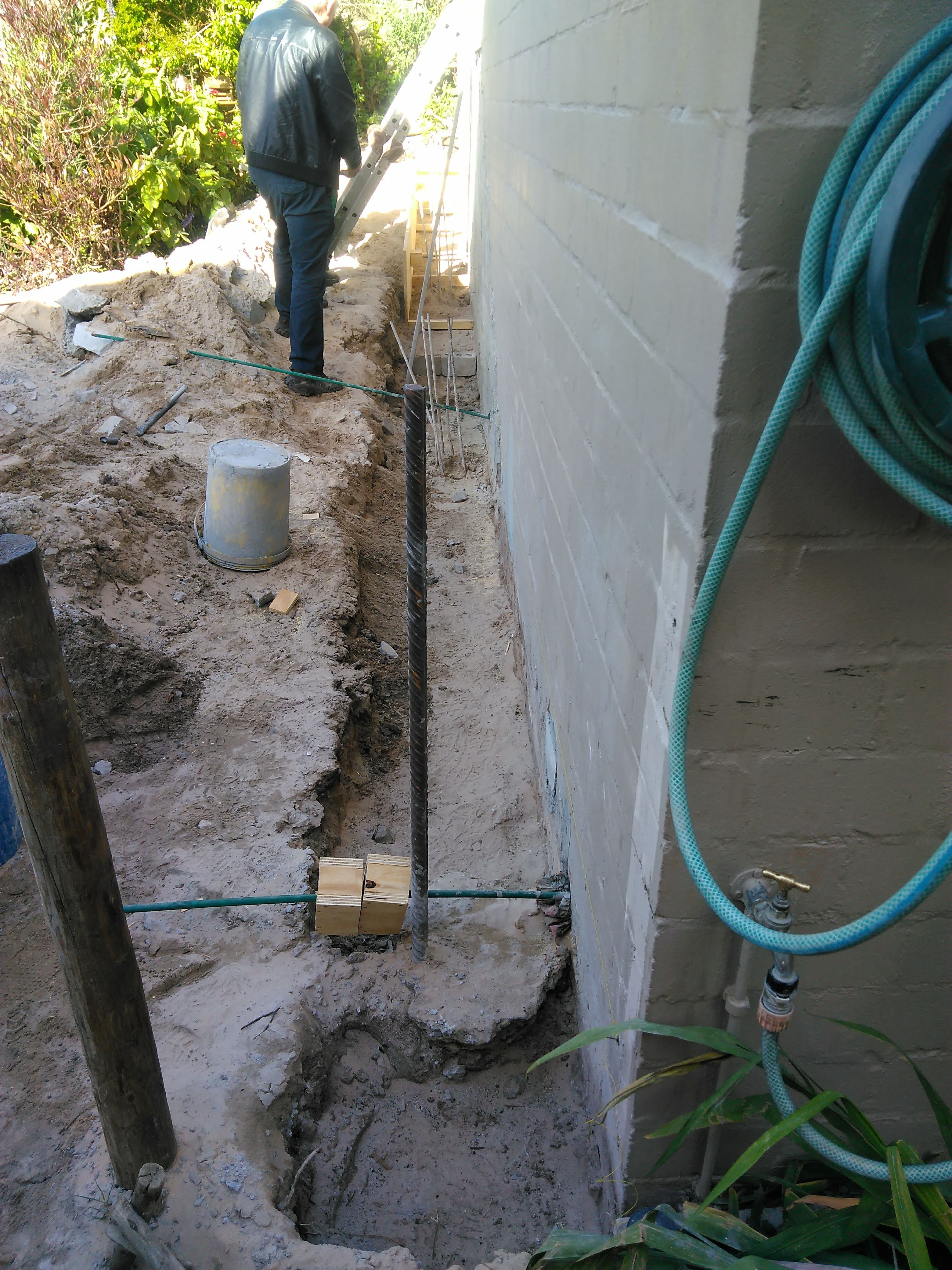 CFA Piling project site view